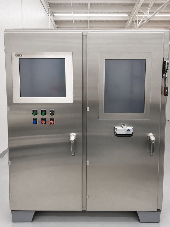 Stainless steel operator station built in the IAS UL 508A panel shop